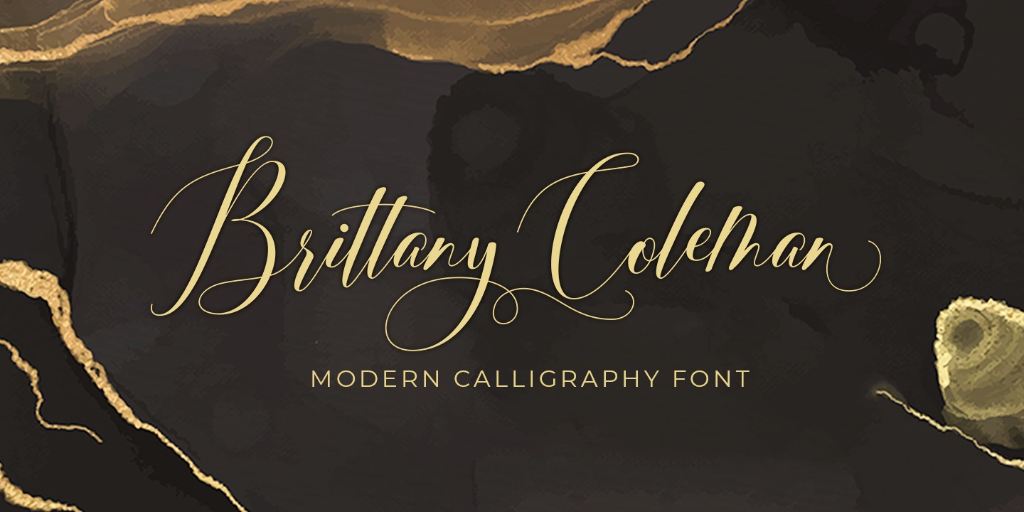 Brittany Coleman Font